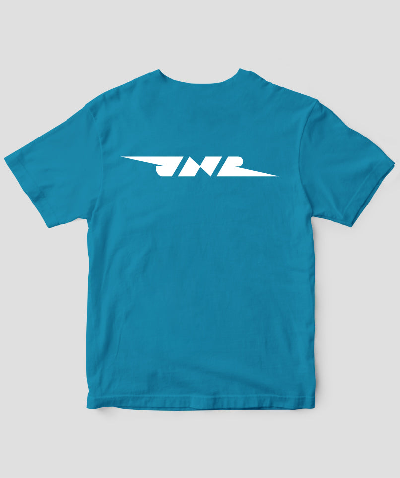国鉄JNRマーク Type K Tシャツ（コンテナ色 / ホワイト） / 天夢人
