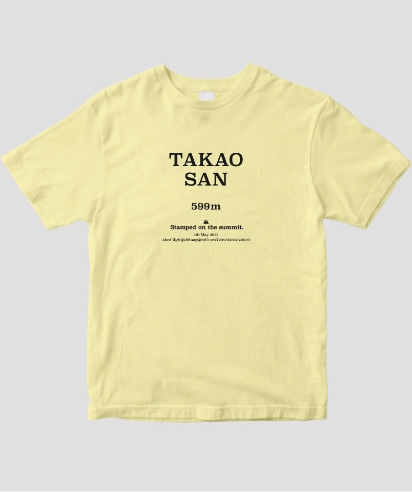 高尾山 ヤマスタオリジナルTシャツ（Bタイプ） / 山と溪谷社