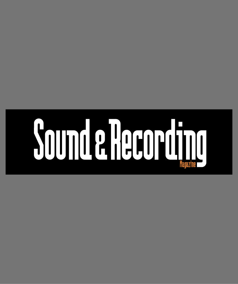 Sound & Recordingロゴ (Whte/Orange）Tシャツ TypeA