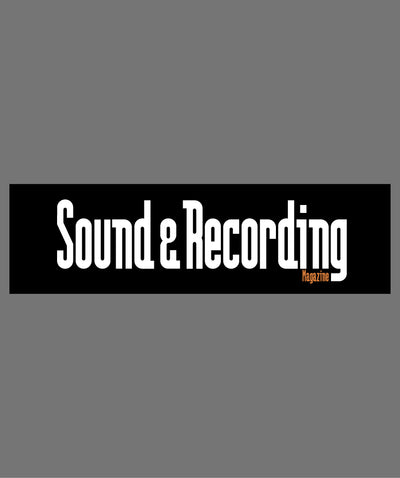 Sound & Recordingロゴ (Whte/Orange）Tシャツ TypeA