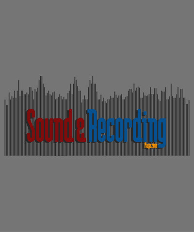 Sound & Recordingロゴ (Red/Blue）Tシャツ TypeB