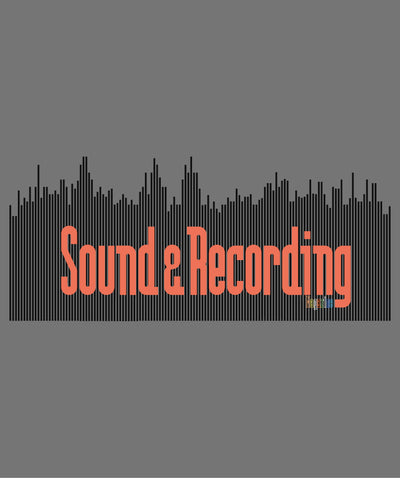 Sound & Recordingロゴ (Orange/Multi) スウェット TypeB