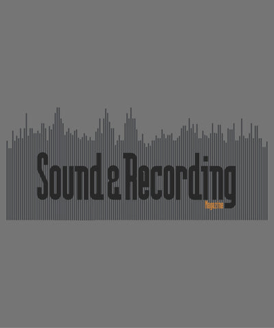 Sound & Recordingロゴ (Black/Orange）スウェット TypeB