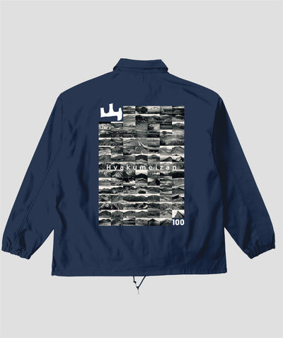 日本百名山 / 100座コーチジャケット モノクロ Type A / 山と溪谷社