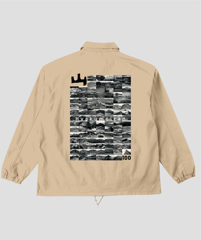 日本百名山 / 100座コーチジャケット モノクロ Type A / 山と溪谷社