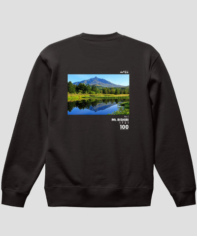 日本百名山 / No.1 利尻山 Type A スウェット（裏パイル）/ 山と溪谷社