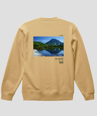 日本百名山 / No.2 羅臼岳 Type A スウェット（裏パイル）/ 山と溪谷社