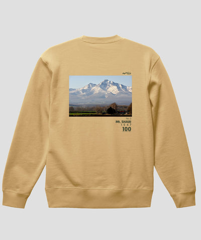 日本百名山 / No.3 斜里岳 Type B スウェット（裏パイル）/ 山と溪谷社