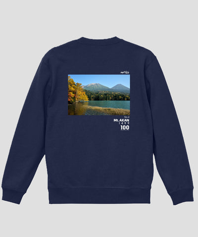 日本百名山 / No.4 阿寒岳Type B スウェット（裏パイル）/ 山と溪谷社