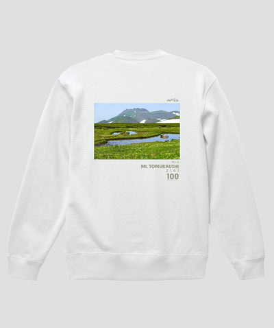 日本百名山 / No.6 トムラウシ山 Type A スウェット（裏パイル）/ 山と溪谷社