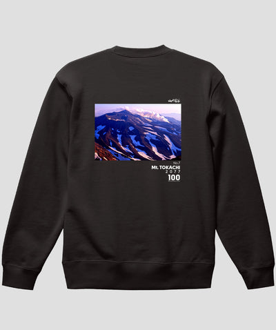 日本百名山 / No.7 十勝岳 Type A スウェット（裏パイル）/ 山と溪谷社