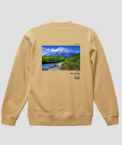 日本百名山 / No.9 後方羊蹄山 Type A スウェット（裏パイル）/ 山と溪谷社