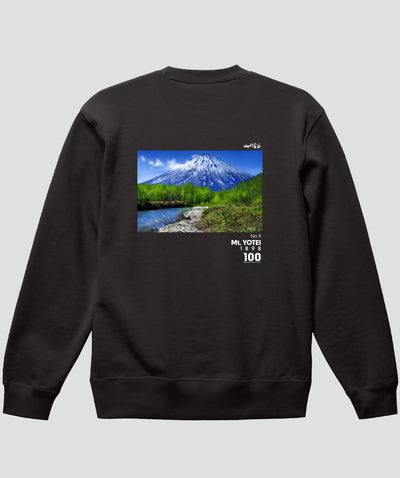 日本百名山 / No.9 後方羊蹄山 Type B スウェット（裏パイル）/ 山と溪谷社
