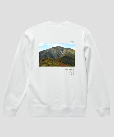 日本百名山 / No.17 朝日岳 Type A スウェット（裏パイル）/ 山と溪谷社