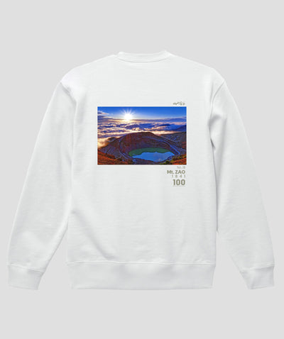 日本百名山 / No.18 蔵王山 Type A スウェット（裏パイル）/ 山と溪谷社