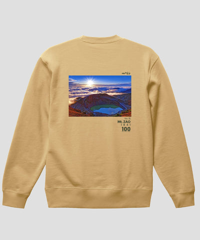 日本百名山 / No.18 蔵王山 Type B スウェット（裏パイル）/ 山と溪谷社