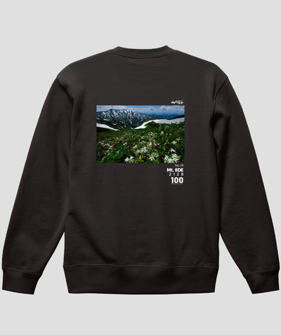 日本百名山 / No.19 飯豊山 Type A スウェット（裏パイル）/ 山と溪谷社