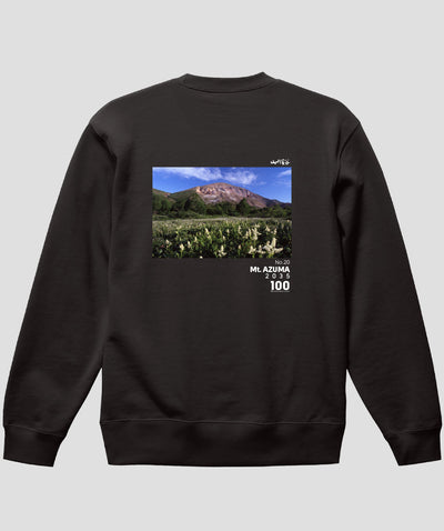 日本百名山 / No.20 吾妻山 Type B スウェット（裏パイル）/ 山と溪谷社