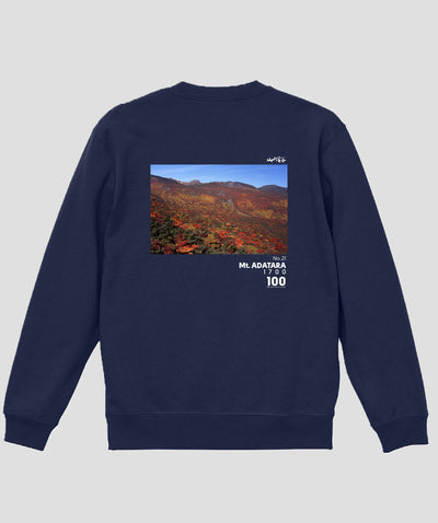 日本百名山 / No.21 安達太良山 Type B スウェット（裏パイル）/ 山と溪谷社