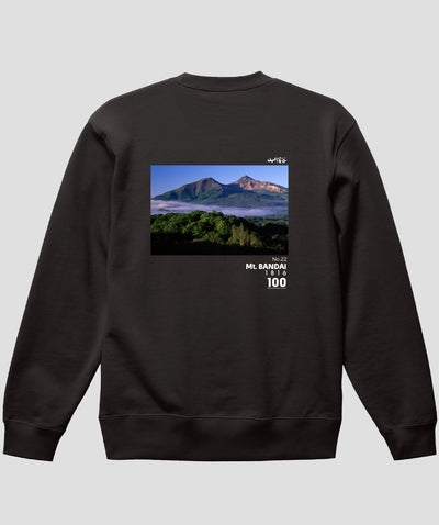 日本百名山 / No.22 磐梯山 Type A スウェット（裏パイル）/ 山と溪谷社