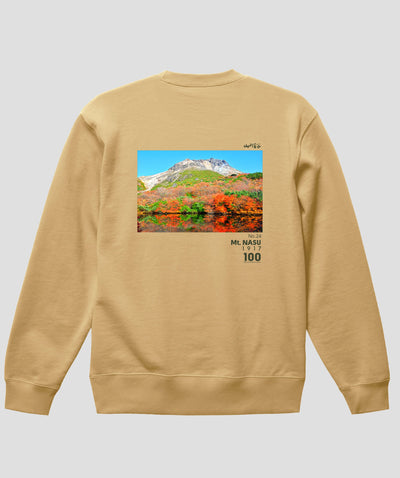 日本百名山 / No.24 那須岳 Type B スウェット（裏パイル）/ 山と溪谷社