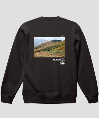 日本百名山 / No.27 巻機山 Type B スウェット（裏パイル）/ 山と溪谷社