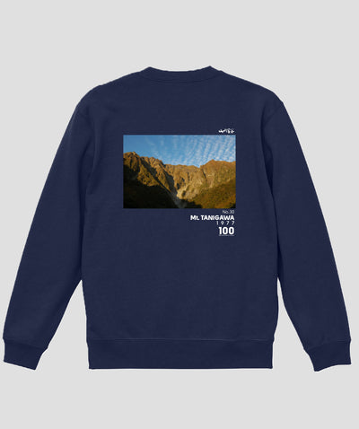 日本百名山 / No.30 谷川岳 Type B スウェット（裏パイル）/ 山と溪谷社