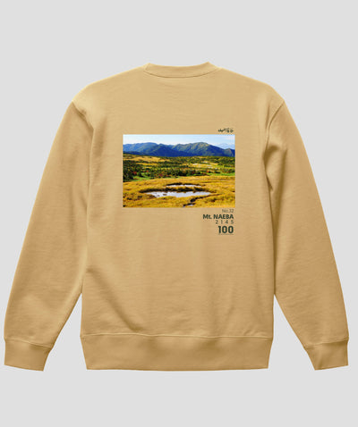 日本百名山 / No.32 苗場山 Type B スウェット（裏パイル）/ 山と溪谷社