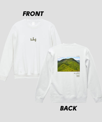 日本百名山 / No.38 皇海山 Type A スウェット（裏パイル）/ 山と溪谷社