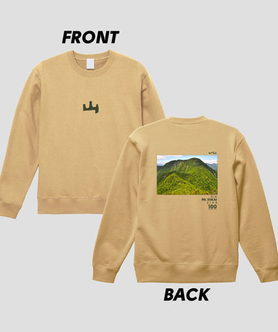 日本百名山 / No.38 皇海山 Type A スウェット（裏パイル）/ 山と溪谷社