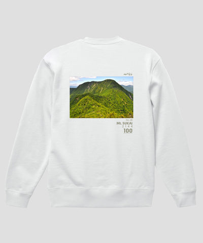 日本百名山 / No.38 皇海山 Type B スウェット（裏パイル）/ 山と溪谷社