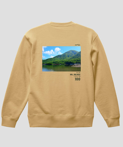 日本百名山 / No.40 赤城山 Type A スウェット（裏パイル）/ 山と溪谷社