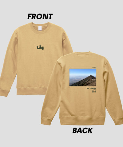 日本百名山 / No.44 筑波山 Type A スウェット（裏パイル）/ 山と溪谷社