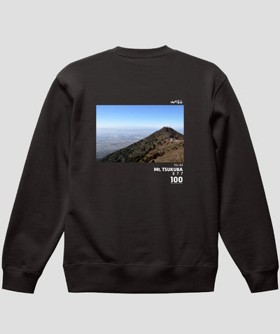 日本百名山 / No.44 筑波山 Type B スウェット（裏パイル）/ 山と溪谷社