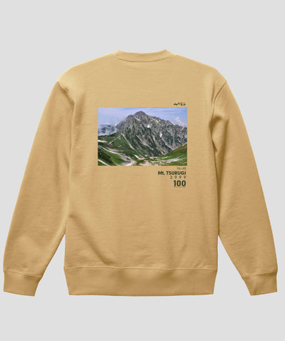日本百名山 / No.48 剱岳 Type A スウェット（裏パイル）/ 山と溪谷社