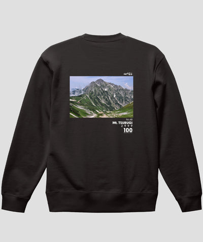 日本百名山 / No.48 剱岳 Type A スウェット（裏パイル）/ 山と溪谷社