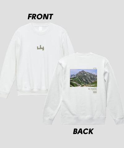 日本百名山 / No.49 立山 Type A スウェット（裏パイル）/ 山と溪谷社