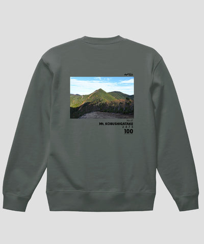 日本百名山 / No.67 甲武信ヶ岳 Type B スウェット（裏パイル） / 山と溪谷社