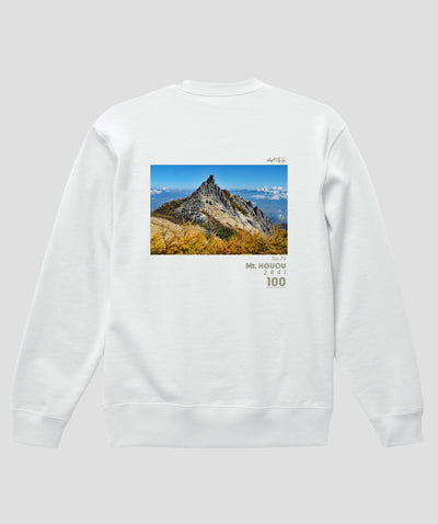 日本百名山 / No.79 鳳凰山 Type B スウェット（裏パイル） / 山と溪谷社