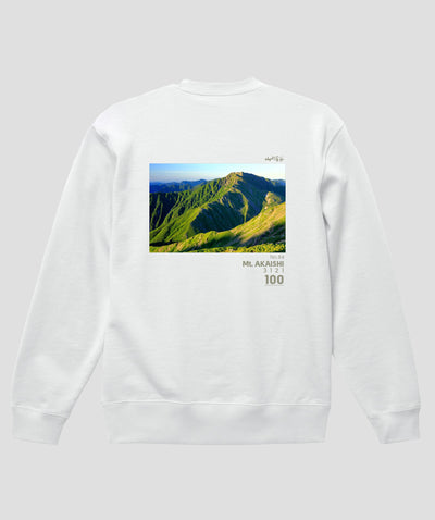 日本百名山 / No.84 赤石岳 Type B スウェット（裏パイル）/ 山と溪谷社