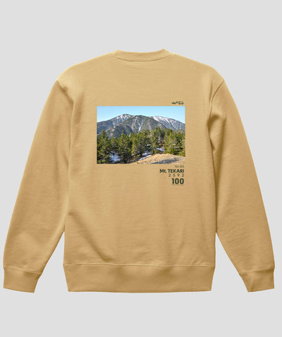 日本百名山 / No.86 光岳 Type A スウェット（裏パイル）/ 山と溪谷社
