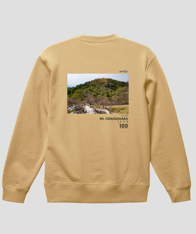 日本百名山 / No.90 大台ヶ原山 Type A スウェット（裏パイル）/ 山と溪谷社