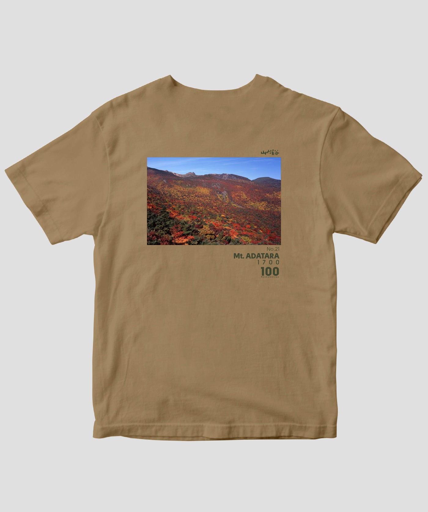 日本百名山 / No.21 安達太良山 Type A / 山と溪谷社