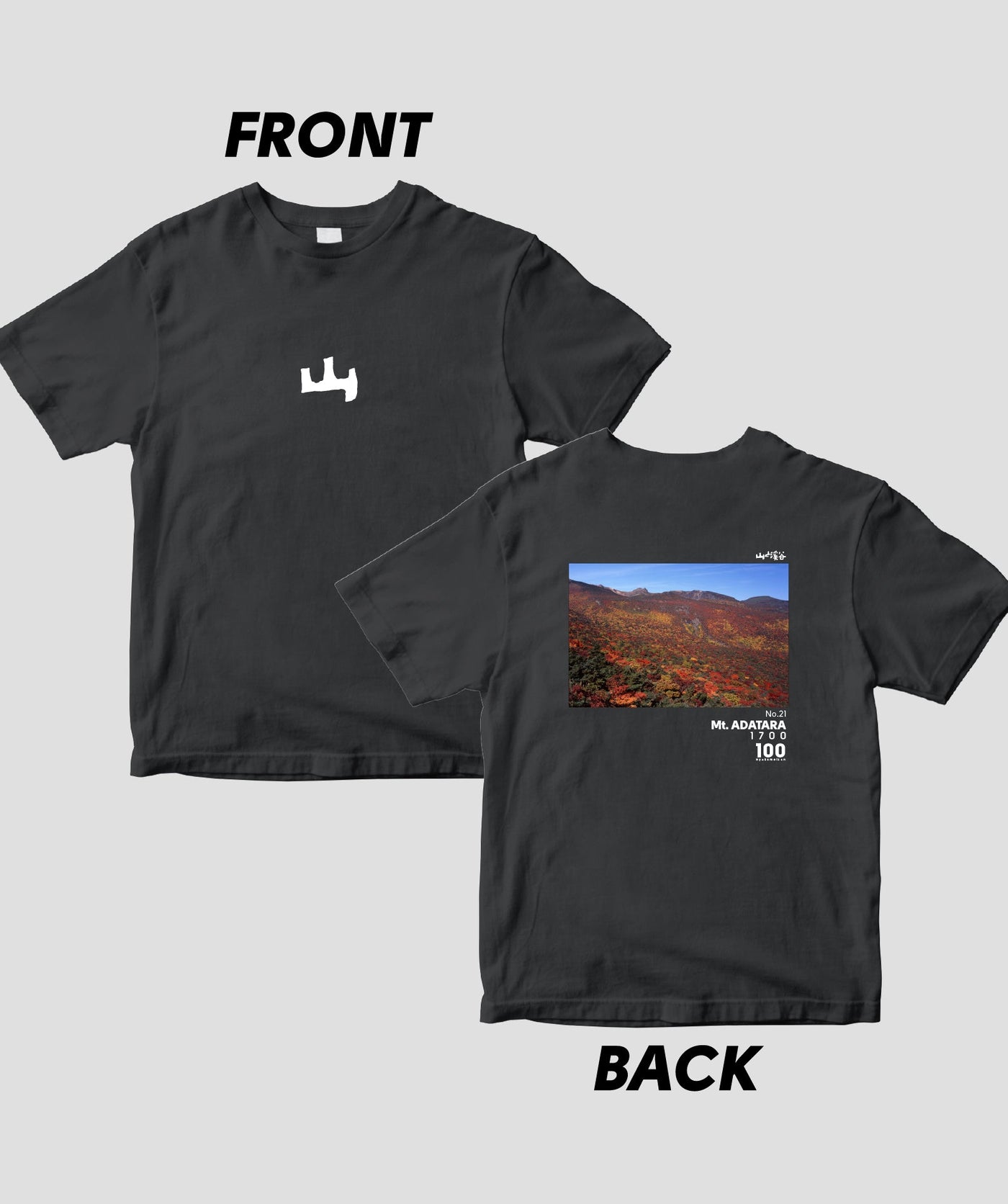 日本百名山 / No.21 安達太良山 Type A / 山と溪谷社