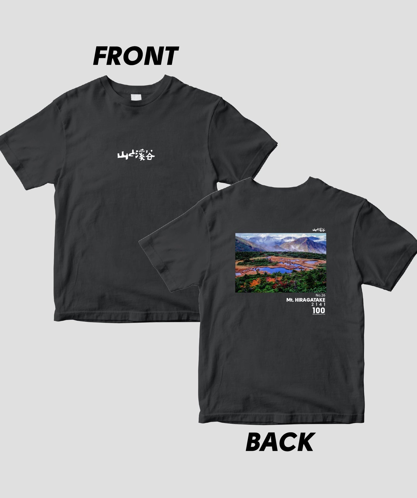 日本百名山 / No.26 平ヶ岳 Type B / 山と溪谷社