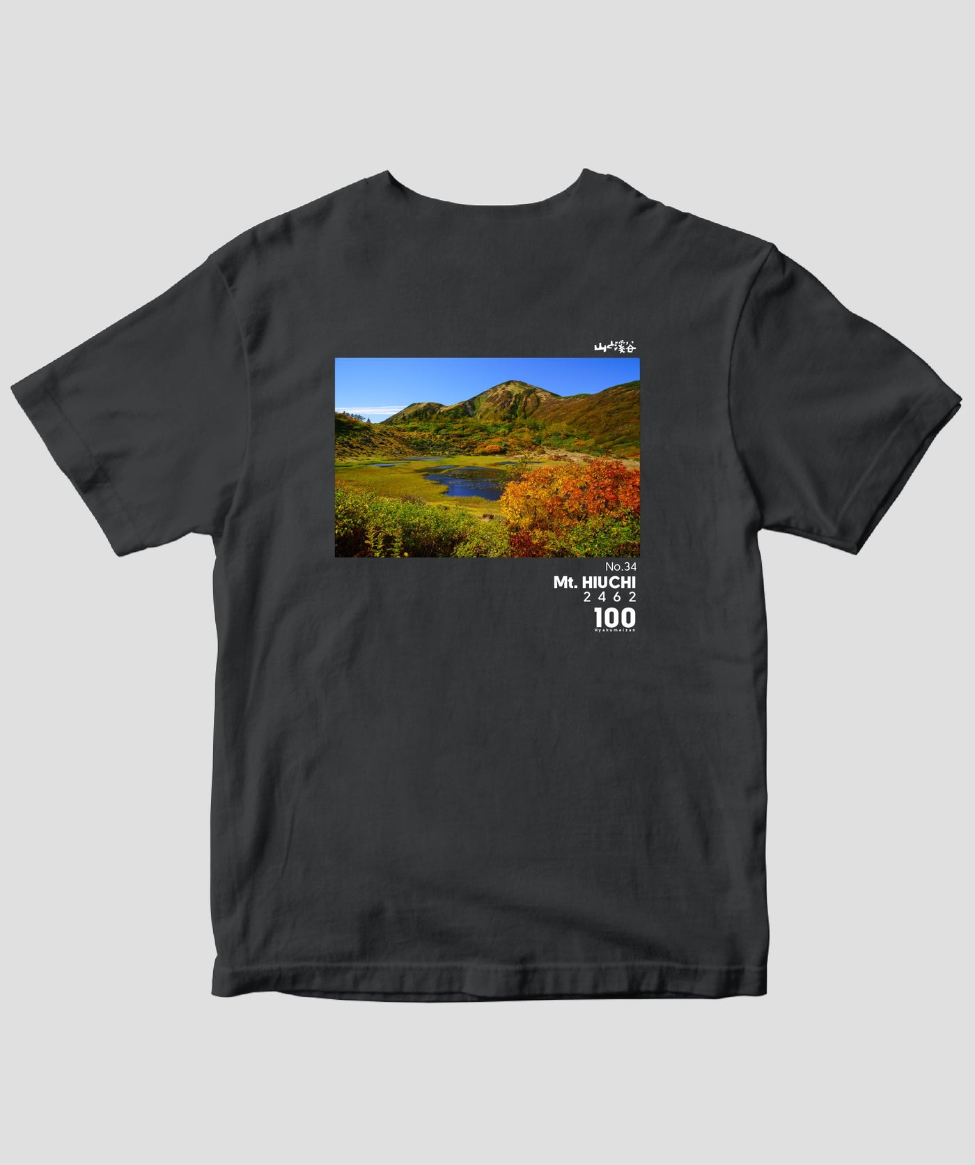 日本百名山 / No.34 火打山 Type B / 山と溪谷社