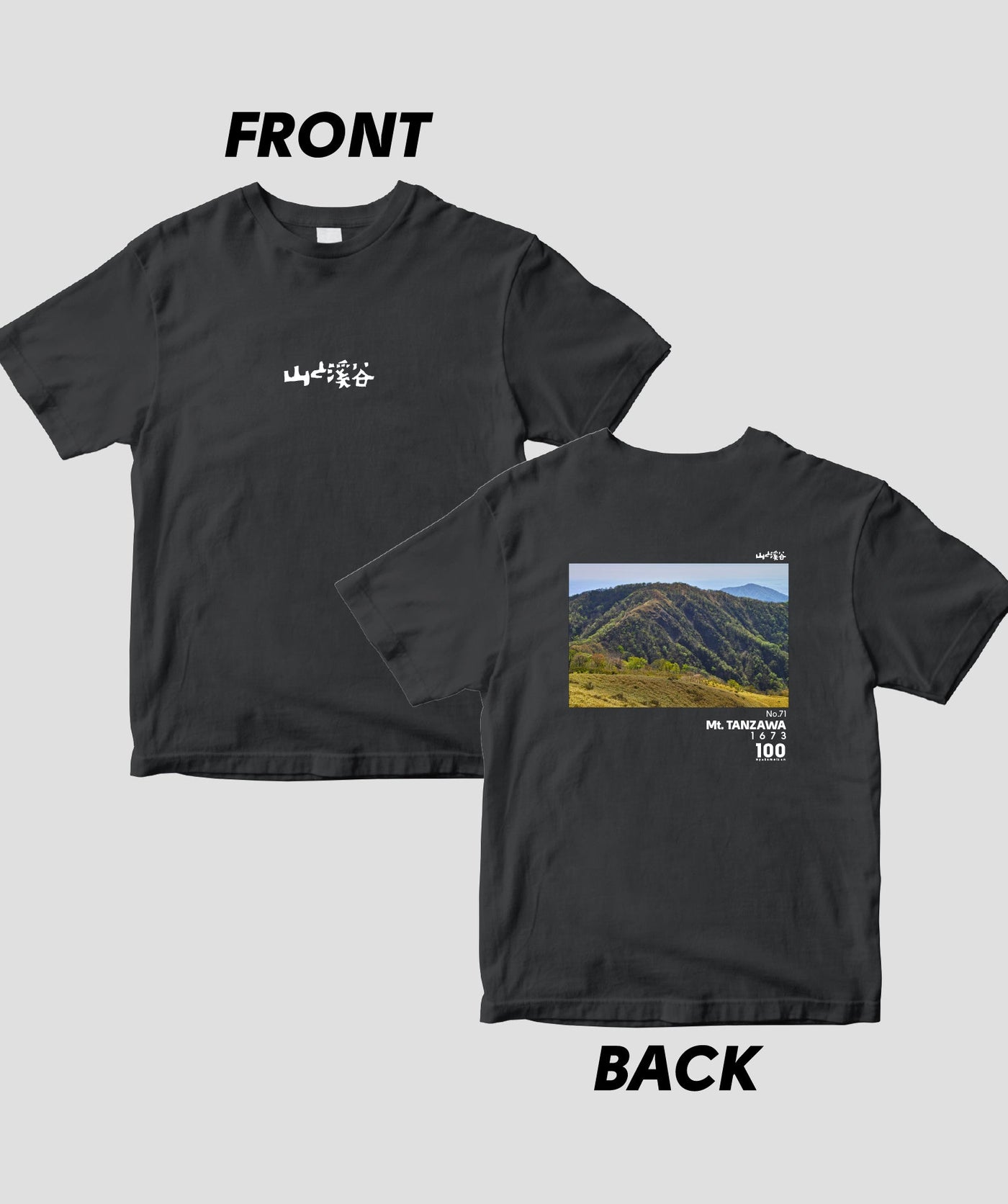 日本百名山 / No.71 丹沢山 Type B / 山と溪谷社