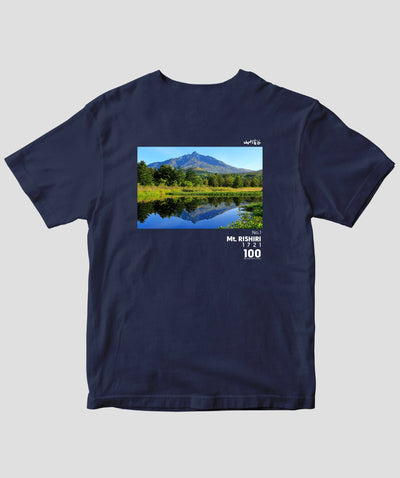 【ドライT】日本百名山 / No.1 利尻山 Type B / 山と溪谷社