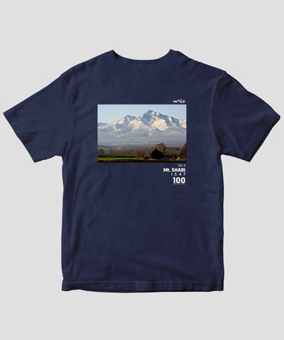 【ドライT】日本百名山 / No.3 斜里岳 Type A / 山と溪谷社