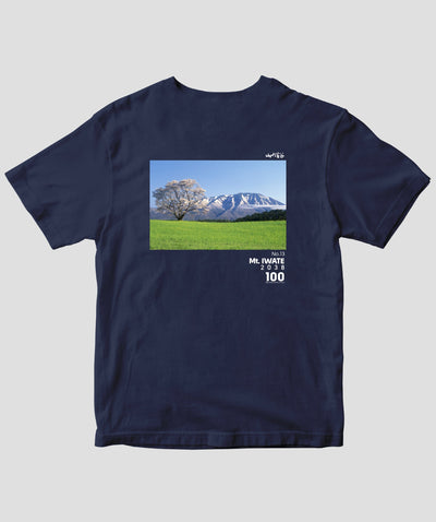 【ドライT】日本百名山 / No.13 岩手山 Type B / 山と溪谷社